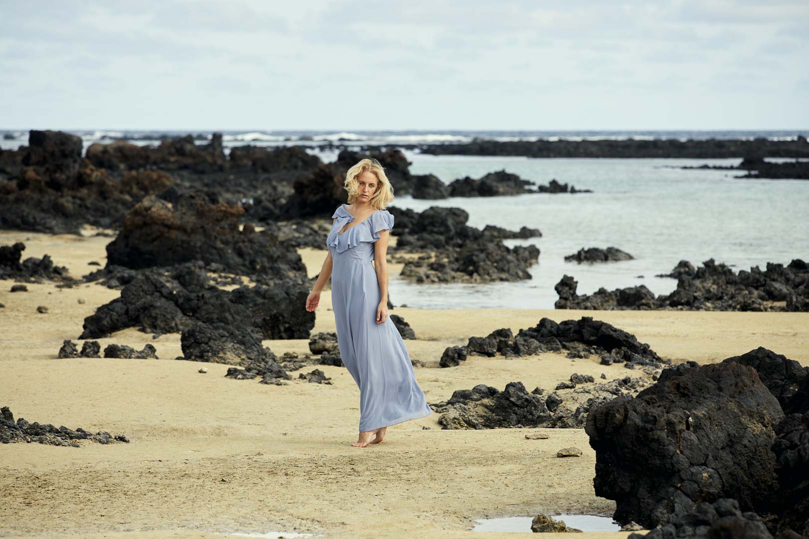 Aus dem Leben - Eve am Meer. Canon 5D Mk IV mit EF 4/70-200