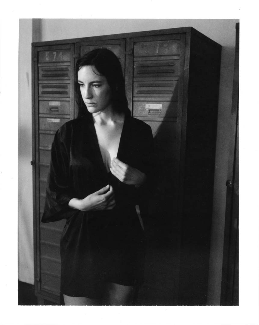 Monochrome Polaroids. Locked. Fuji FP-3000B