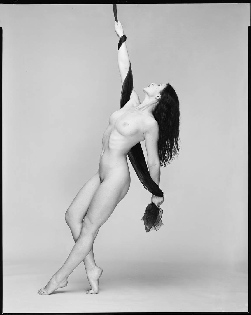 Aktfotografie Ivana - Aus meinem Studio - Sinar P2 8x10 mit Sinaron-S 6,8/360