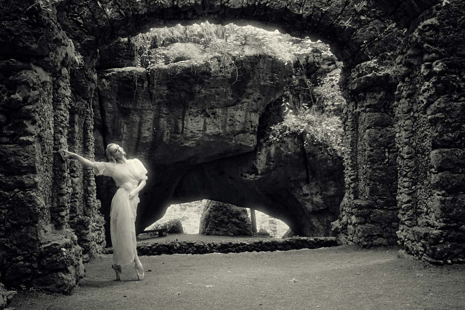 Die Bühne Begegnungen Fuji X-T1 Infrarot