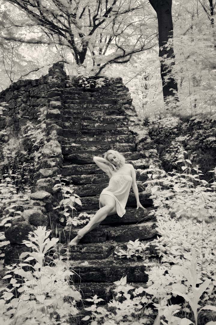 Eve Begegnungen Fuji X-T1 Infrarot